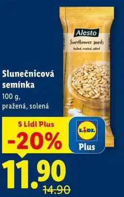 Lidl Slunečnicová semínka, 100 g nabídka