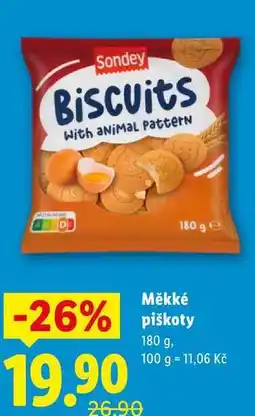Lidl Měkké piškoty, 180 g nabídka