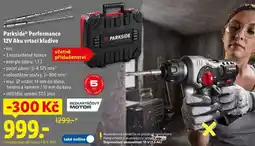 Lidl Parkside Performance 12V Aku vrtací kladivo nabídka