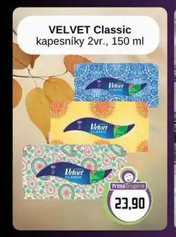 Prima Drogerie VELVET Classic nabídka