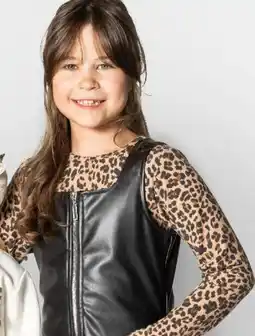 Kik Dětská mikina s leopardí aplikací nabídka