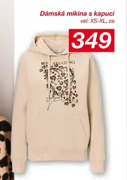Kik Dámská mikina s kapucí nabídka