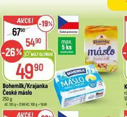 Globus Krajanka máslo nabídka
