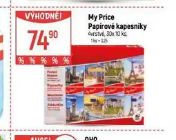 Globus Papírové kapesníky nabídka