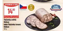 Globus Tlačenka tmavá nabídka
