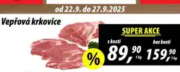 ZEMAN Vepřová krkovice s kostí nabídka