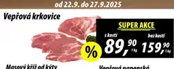 ZEMAN Vepřová krkovice bez kosti nabídka