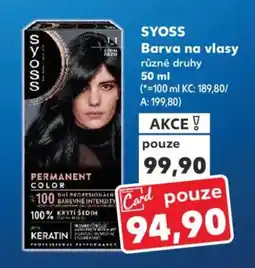 Kaufland SYOSS Barva na vlasy nabídka