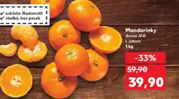 Kaufland Mandarinky nabídka