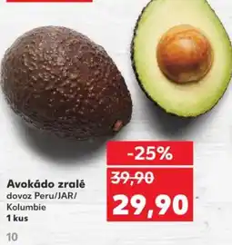 Kaufland Avokádo zralé nabídka