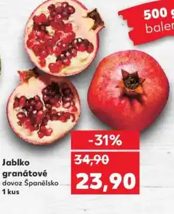 Kaufland Jablko granátové nabídka
