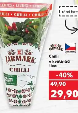Kaufland Chilli v květináči nabídka