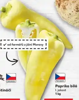 Kaufland Paprika bílá nabídka