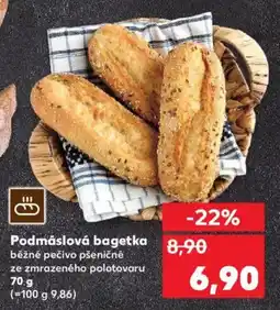 Kaufland Podmáslová bagetka nabídka