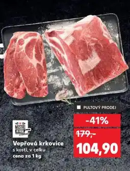 Kaufland Vepřová krkovice nabídka