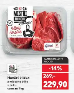 Kaufland Hovězí kližka nabídka