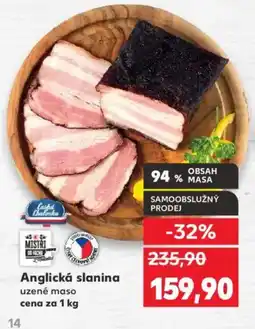 Kaufland Anglická slanina nabídka
