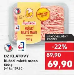 Kaufland DZ KLATOVY Kuřecí mleté maso nabídka