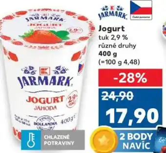 Kaufland Jogurt tuk 2,9% nabídka