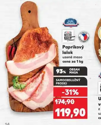 Kaufland Paprikový lalok nabídka