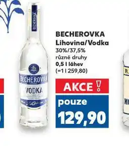 Kaufland Becherovka lihovina nabídka