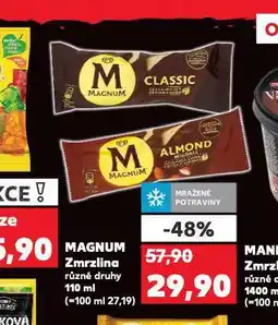 Kaufland Zmrzlina magnum nabídka