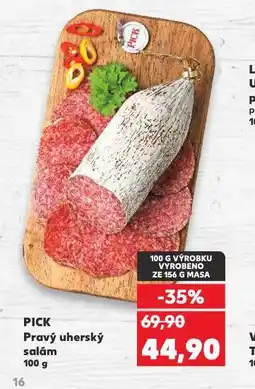 Kaufland Pravý uherský salám nabídka