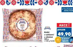 Kaufland Koláč s višněmi nabídka