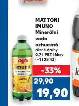 Kaufland Mattoni imuno nabídka