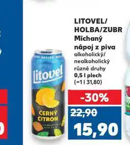 Kaufland Litovel míchaný nápoj z piva nabídka
