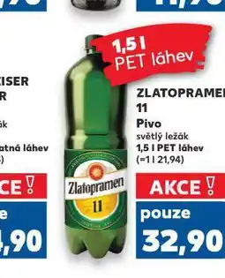 Kaufland Pivo zlatopramen nabídka