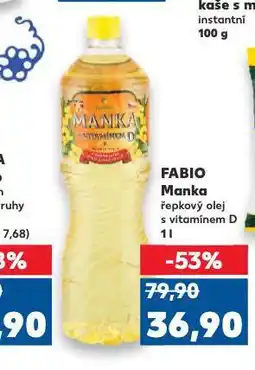 Kaufland Fabio manka nabídka