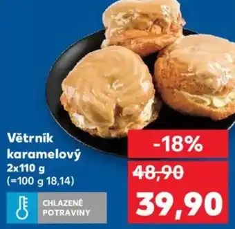 Kaufland Větrník karamelový nabídka