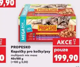 Kaufland Propesko kapsičky pro psy nabídka