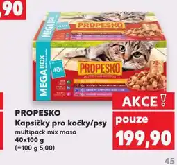 Kaufland Propesko kapsičky pro kočky nabídka