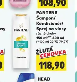 Kaufland Pantene kondicionér nabídka