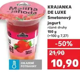 Kaufland KRAJANKA DE LUXE Smetanový jogurt nabídka
