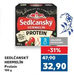 Kaufland SEDLČANSKÝ HERMELÍN Protein nabídka