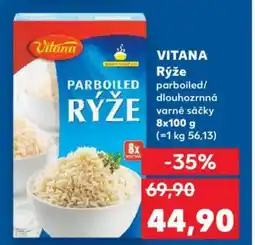 Kaufland VITANA Rýže parboiled/ dlouhozrnná varné sáčky nabídka