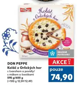 Kaufland DON PEPPE Koláč z Orlických hor nabídka