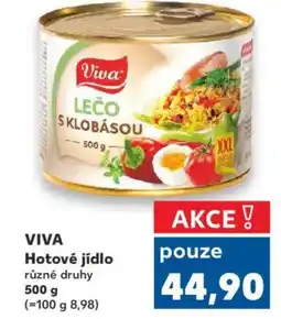 Kaufland VIVA Hotové jídlo nabídka