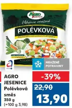 Kaufland AGRO JESENICE Polévková směs nabídka