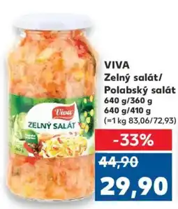 Kaufland VIVA Zelný salát/ Polabský salát nabídka