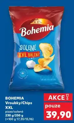 Kaufland BOHEMIA Vroubky/Chips XXL nabídka