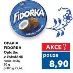 Kaufland OPAVIA FIDORKA Oplatka v čokoládě nabídka