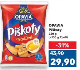 Kaufland OPAVIA Piškoty nabídka