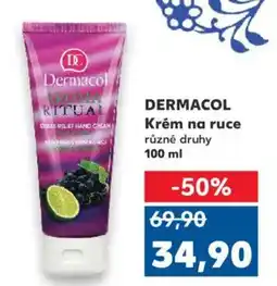 Kaufland DERMACOL Krém na ruce nabídka