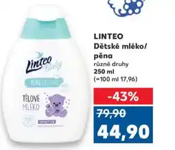 Kaufland LINTEO Dětské mléko/ pěna nabídka