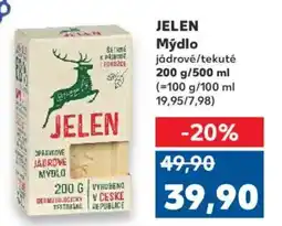 Kaufland JELEN Mýdlo jádrové/tekuté nabídka