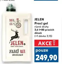 Kaufland JELEN Prací gel nabídka